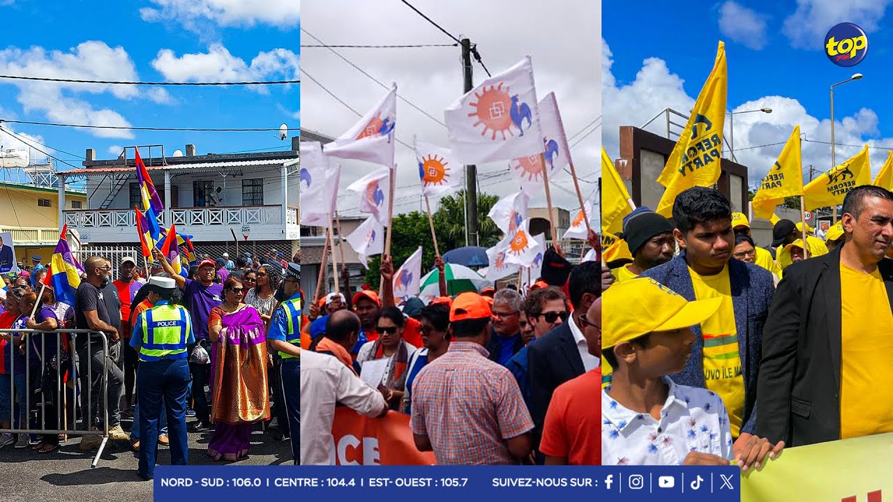 Nomination Day : 3 zero pisso … clamaient les sympathisants des deux blocs