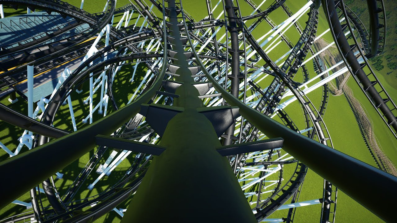 The Most Compact Roller Coaster Before And After Smoothing | POV | Planet Coaster Roller Coaster