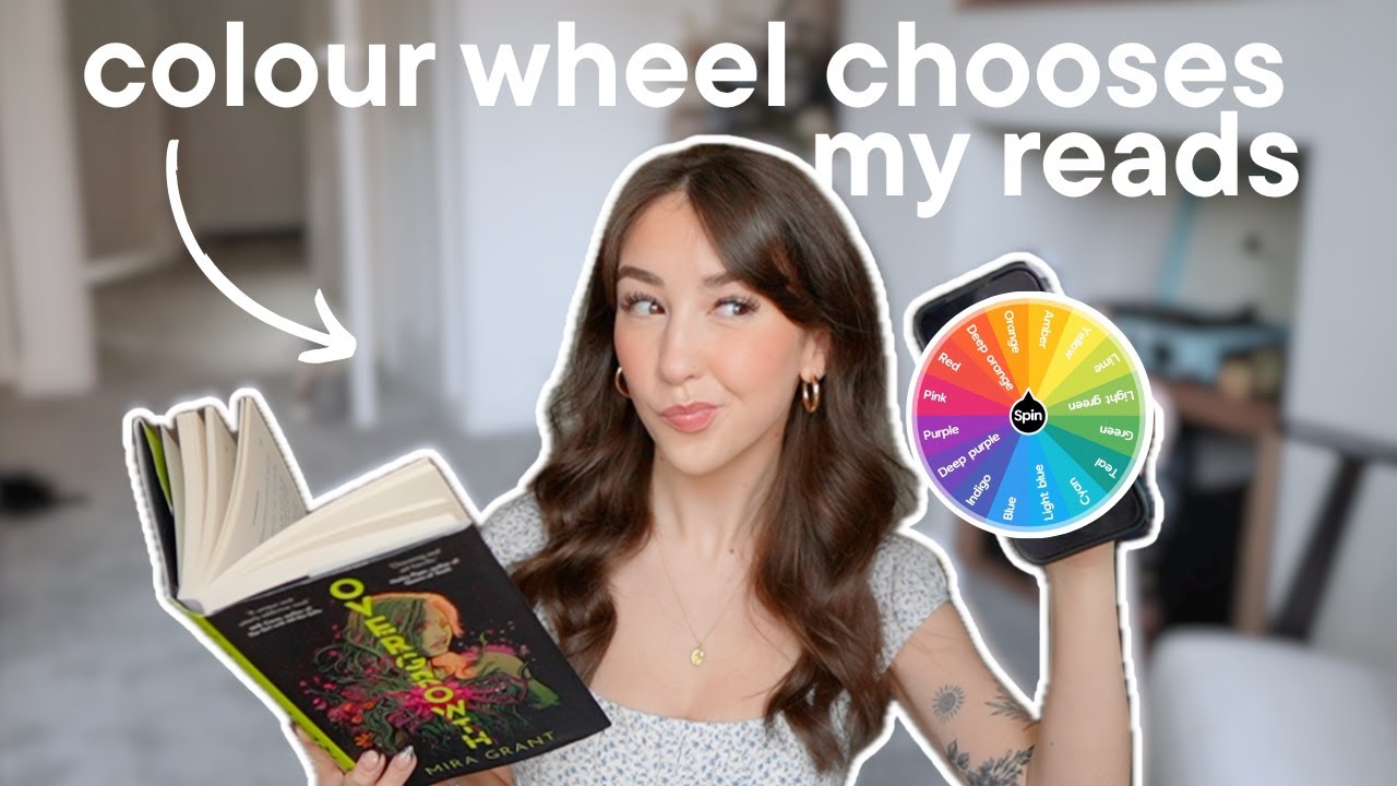 colour wheel picks my reads for the week📖🌈 reading vlog!