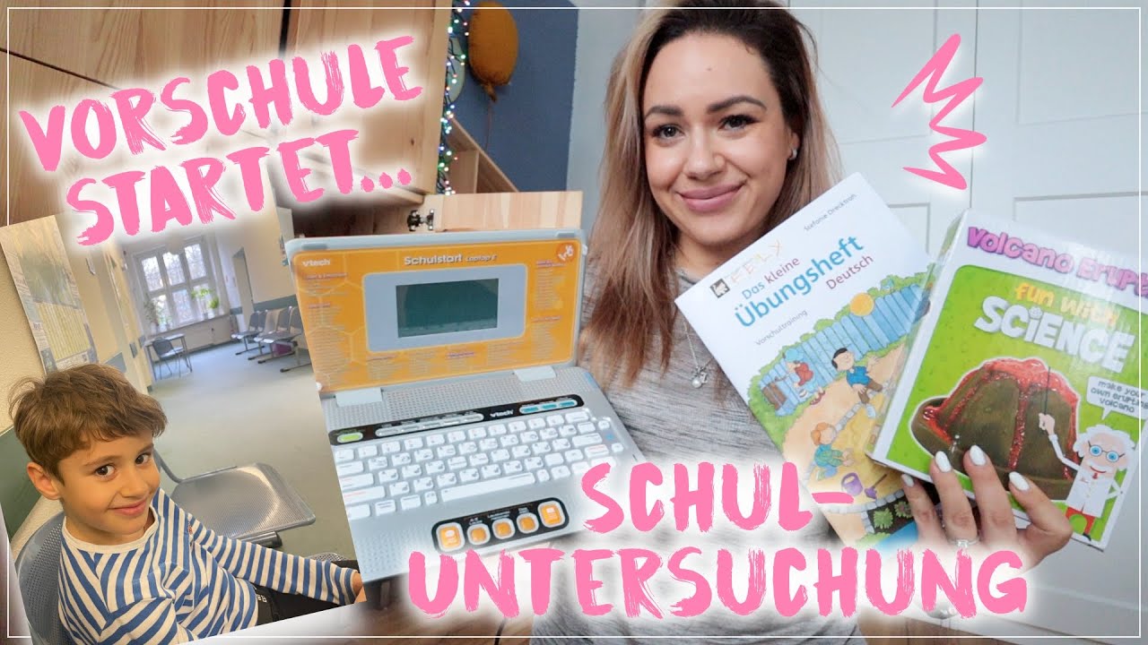 Schuluntersuchung🤓 &bull; Die Vorschule startet!📚 Meine Tipps als Mama von 3 🤫 &bull; Maria Castielle