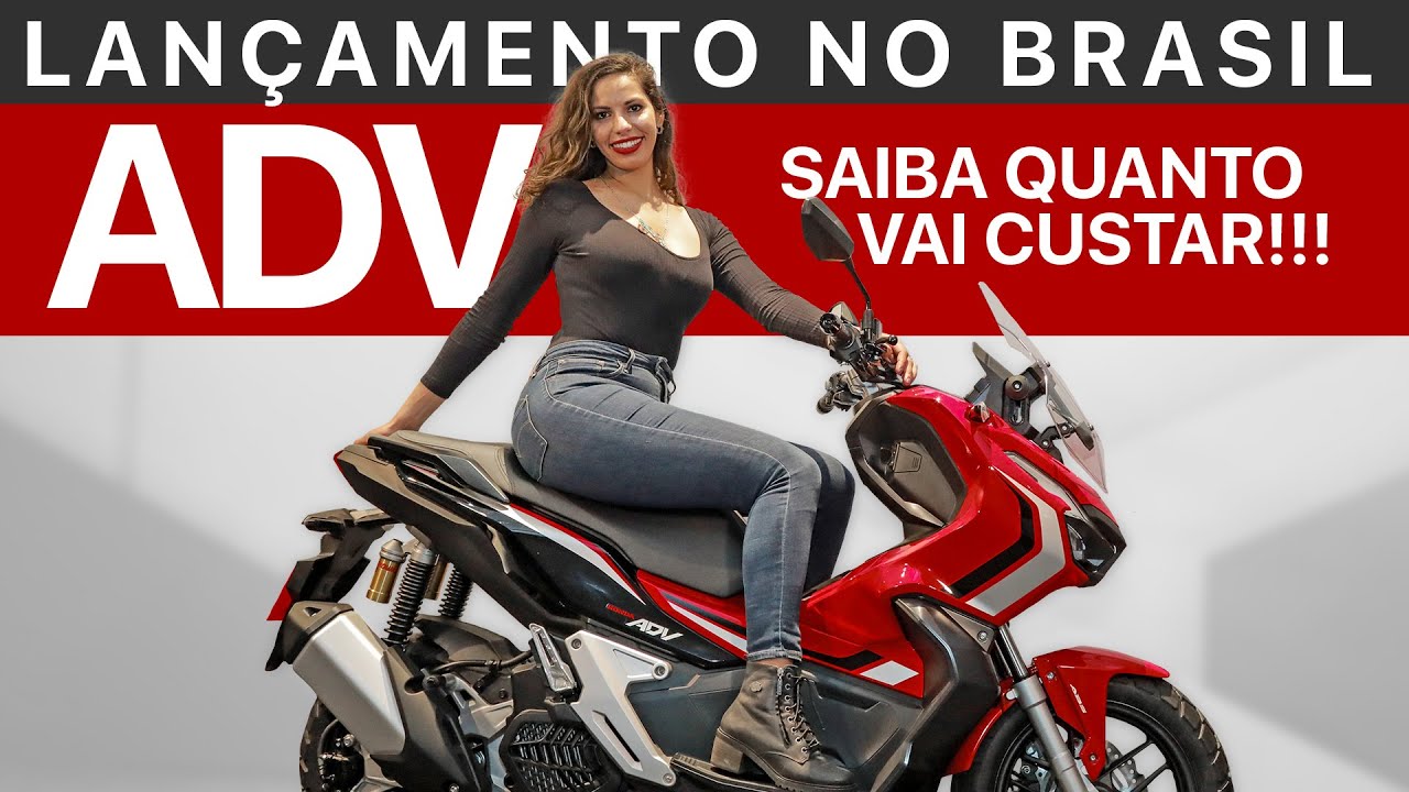 HONDA ADV 150 NO BRASIL ! SAIBA PREÇO E DIFERENÇA DA SCOOTER ADV-150 COM A PCX 150 I LANÇAMENTO