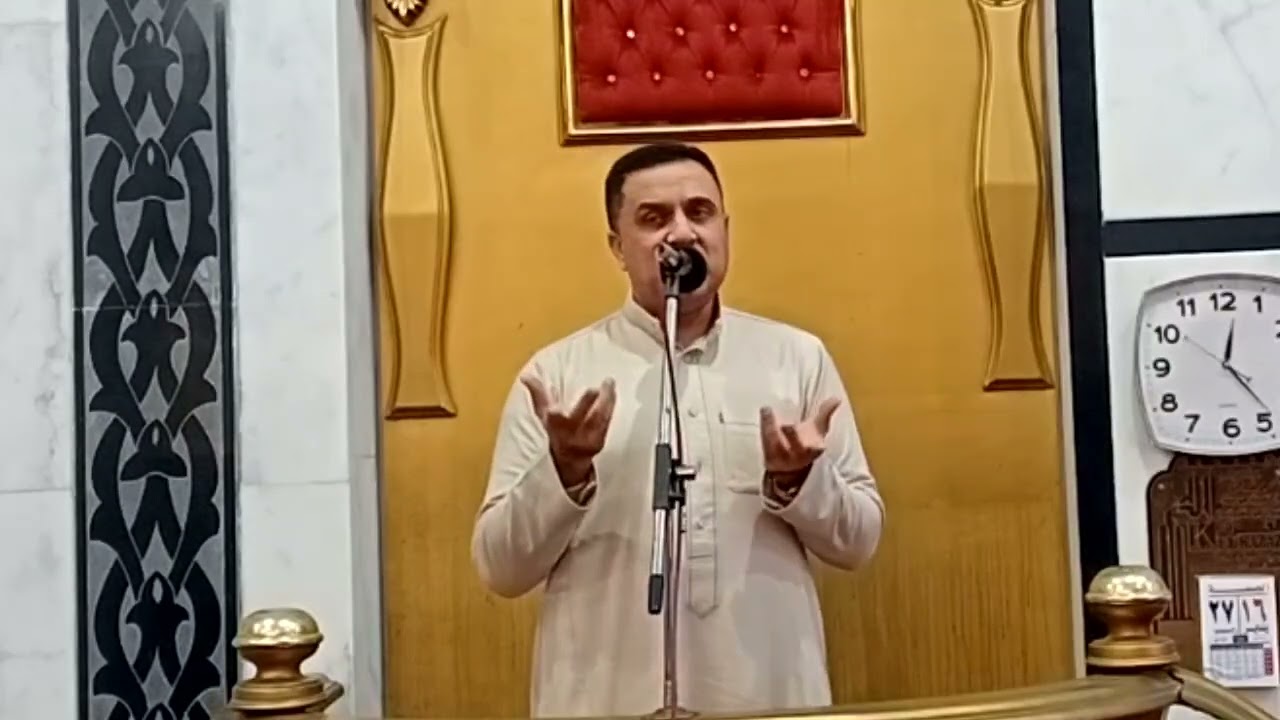 خطبة الحكمة الإلهية في قضية  العطاء والمنع للدكتور إبراهيم عبدالمحسن شرف الدين 