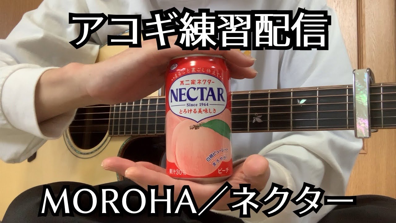 【作業用BGM】アコギ練習配信｜MOROHA「ネクター」vol.129