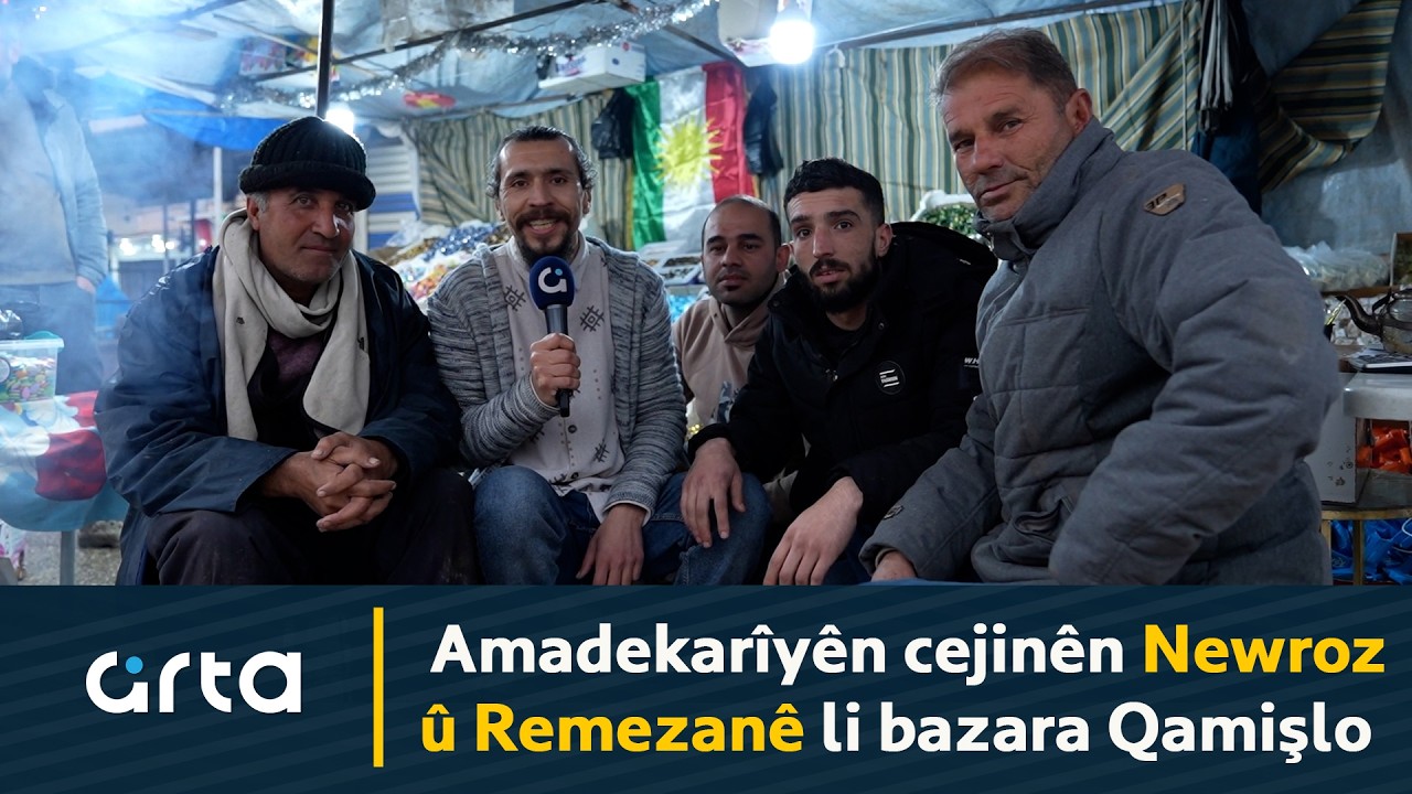 Amadekarîyên cejinên Newroz û Remezanêli bazara Qamişlo
