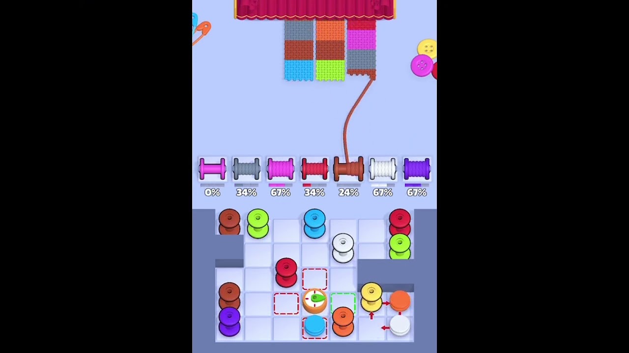 Knit Out Level 951 Easy Game Solution Walkthrough 