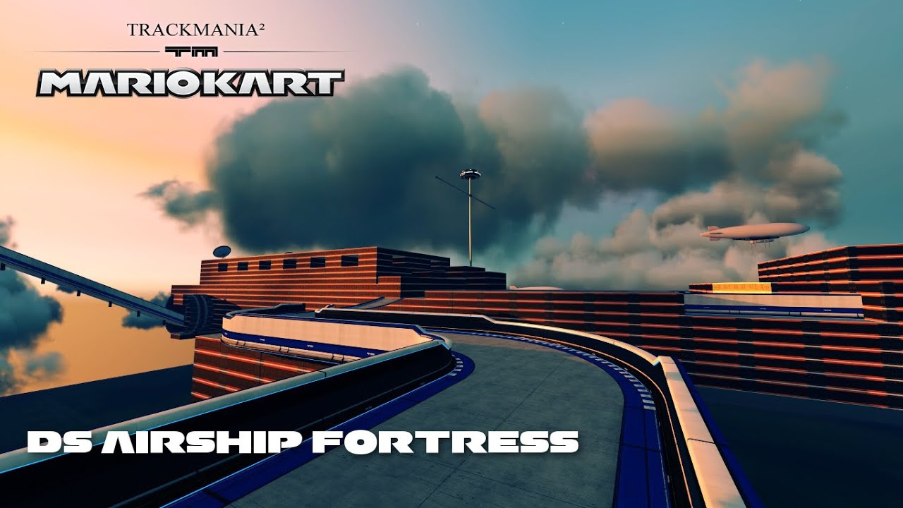 Mario Kart TrackMania- DS Airship Fortress