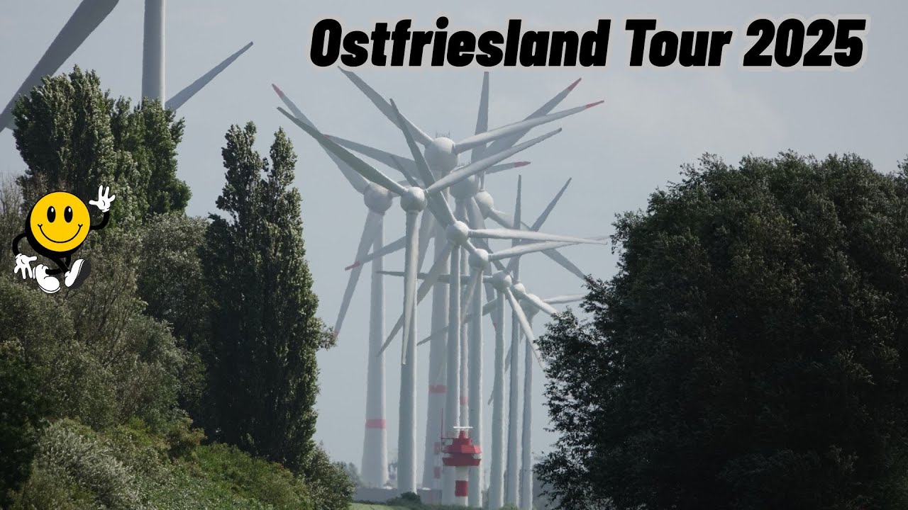 Windpark Wybelsumer Polder, Enercon E-66, E-82, E-101, E-112, E-126 Windkraftanalgen 04-05.08.2025