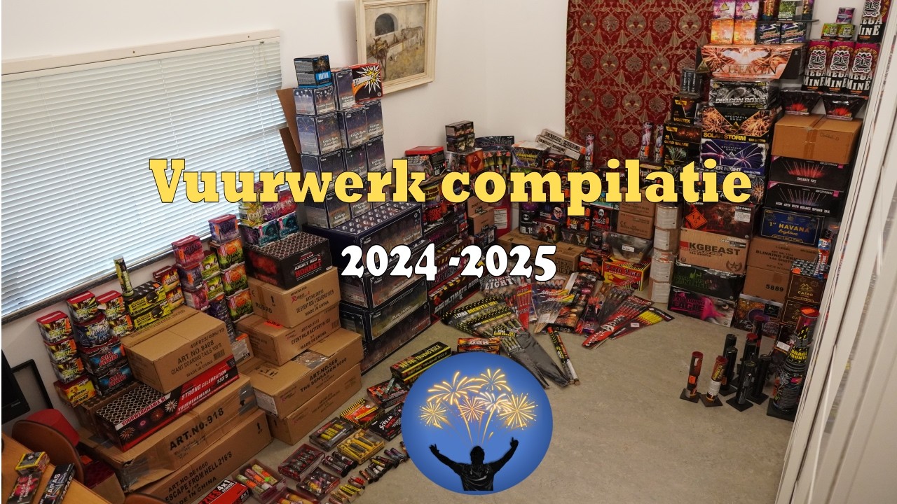 Vuurwerk Compilatie 2024 - 2025 Oud en Nieuw 3 uur! #vuurwerkcompilatie #vuurwerk #oudennieuw