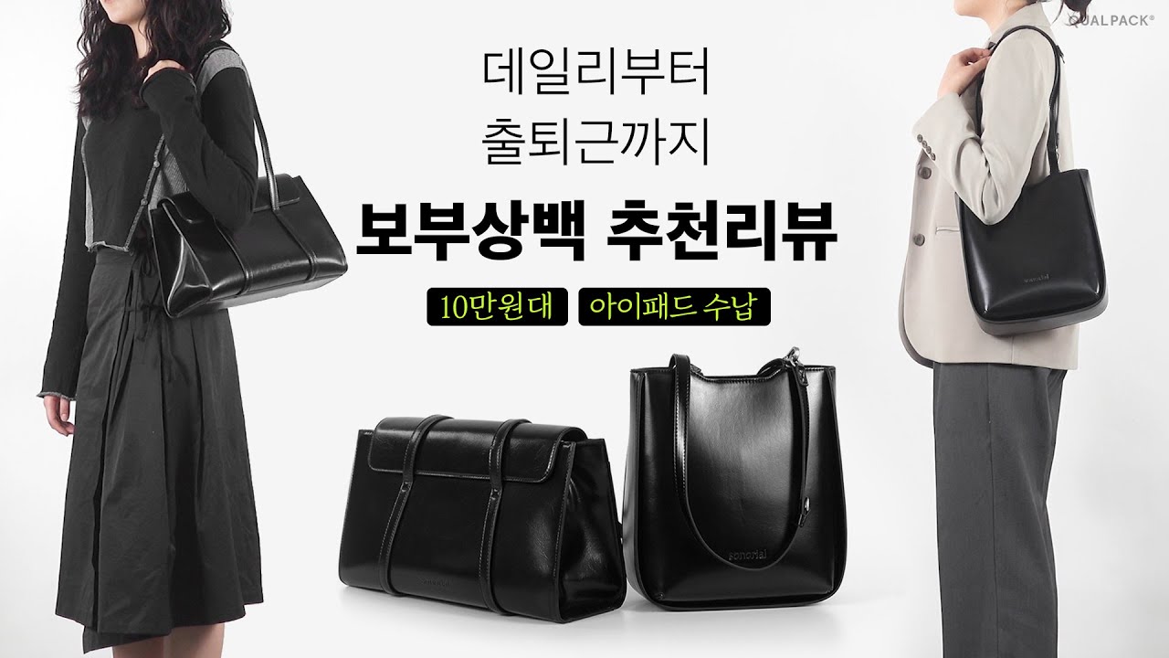 데일리부터 출퇴근까지, 보부상백 2종 추천리뷰