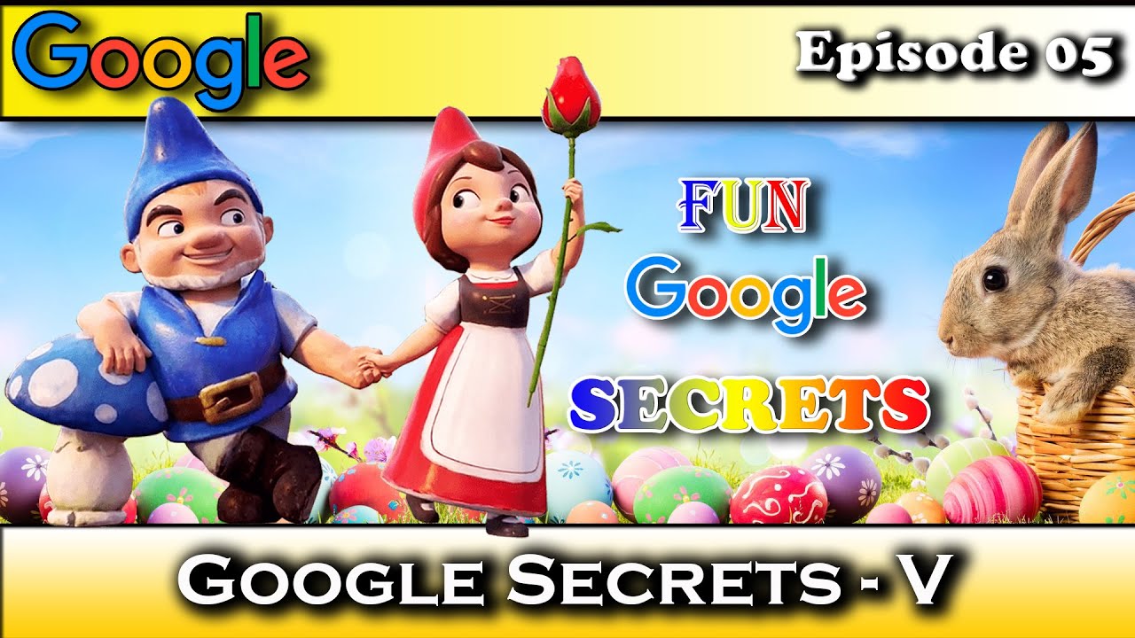 Fun Google Secrets | Google Easter Eggs | Google Tips & Tricks | 2022 | Episode 05 | Elite Academy