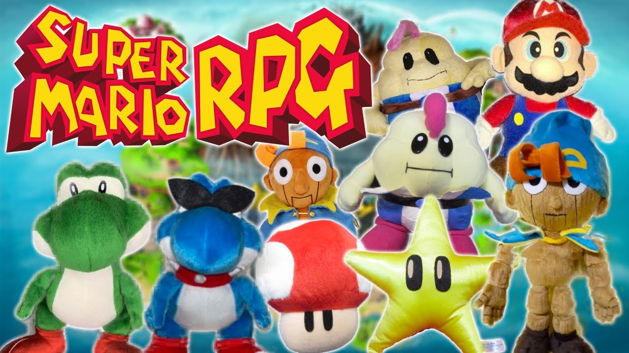 Super Mario RPG Plushes - The Rarest Mario Plush Set