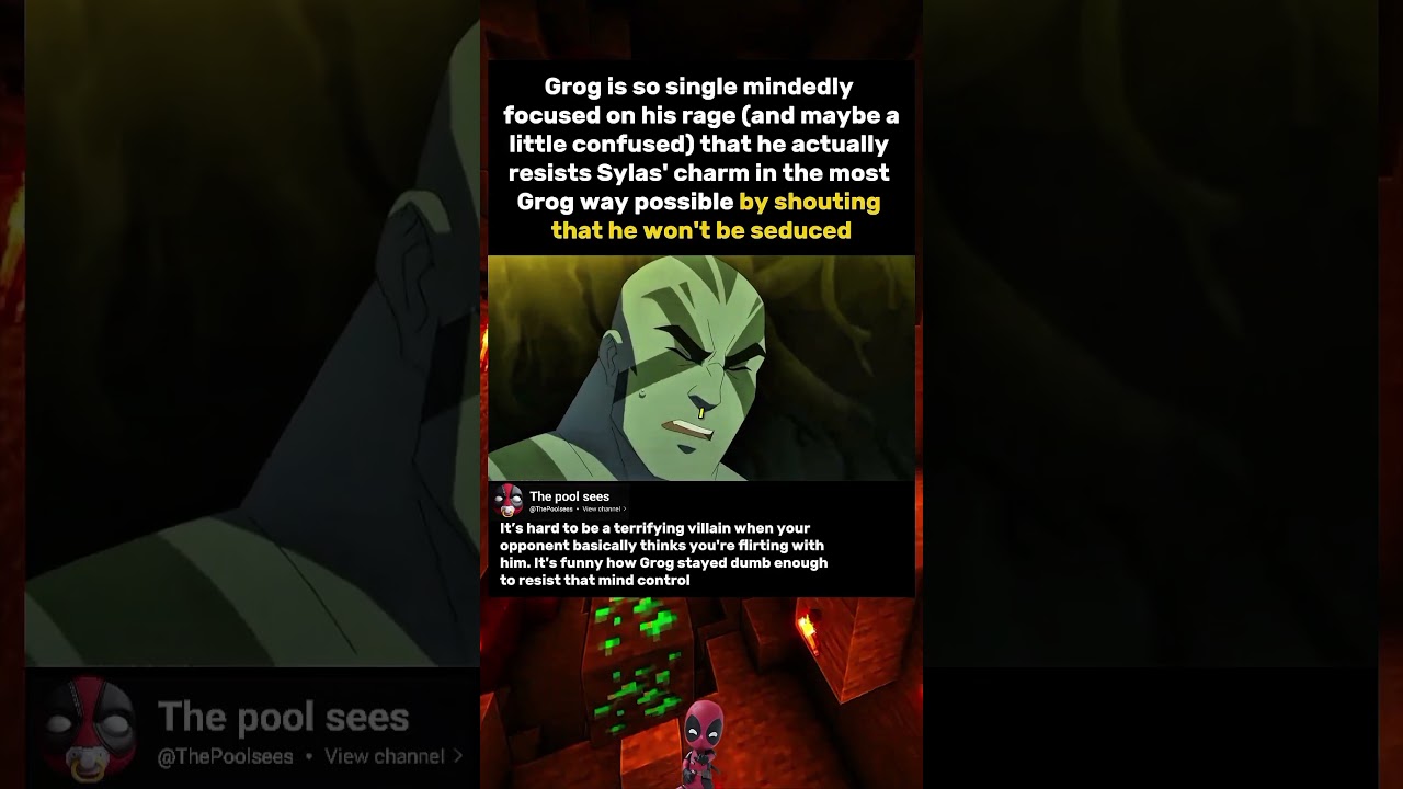 It&rsquo;s hard to be a terrifying villain when your opponent is basically roasting your riz skills...