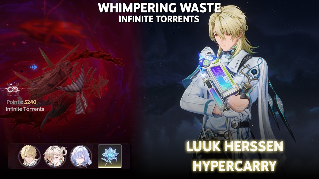 S0 Luuk Hypercarry | Luuk Herssen Whimpering Waste Showcase | Wuthering Waves 3.1