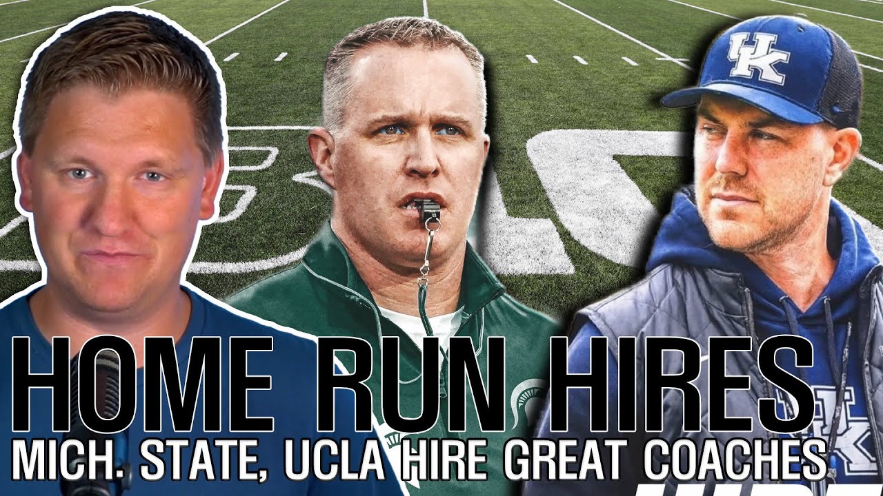 Fitzgerald, Chesney are HOME RUNS for Michigan State, UCLA | Will Stein DEPARTS Oregon for Kentucky