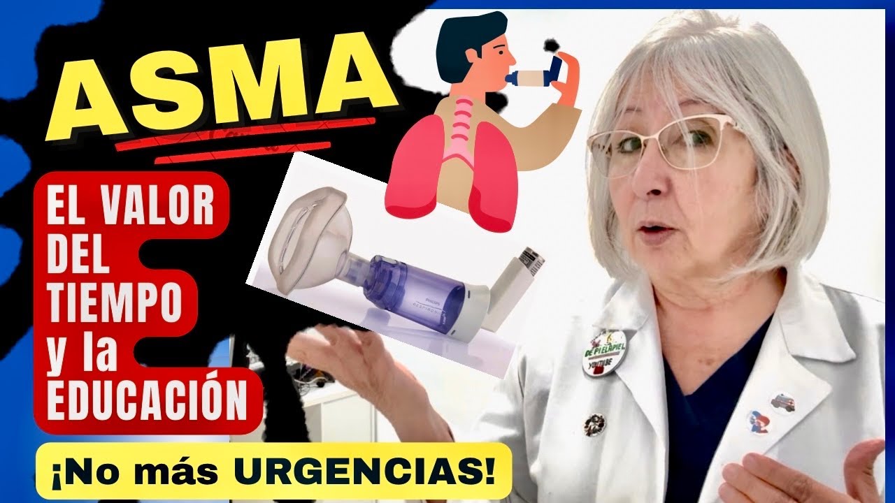 APRENDE A CONTROLAR EL ASMA. EVITA ACUDIR A LA URGENCIA PEDIÁTRICA. @depielapiel 