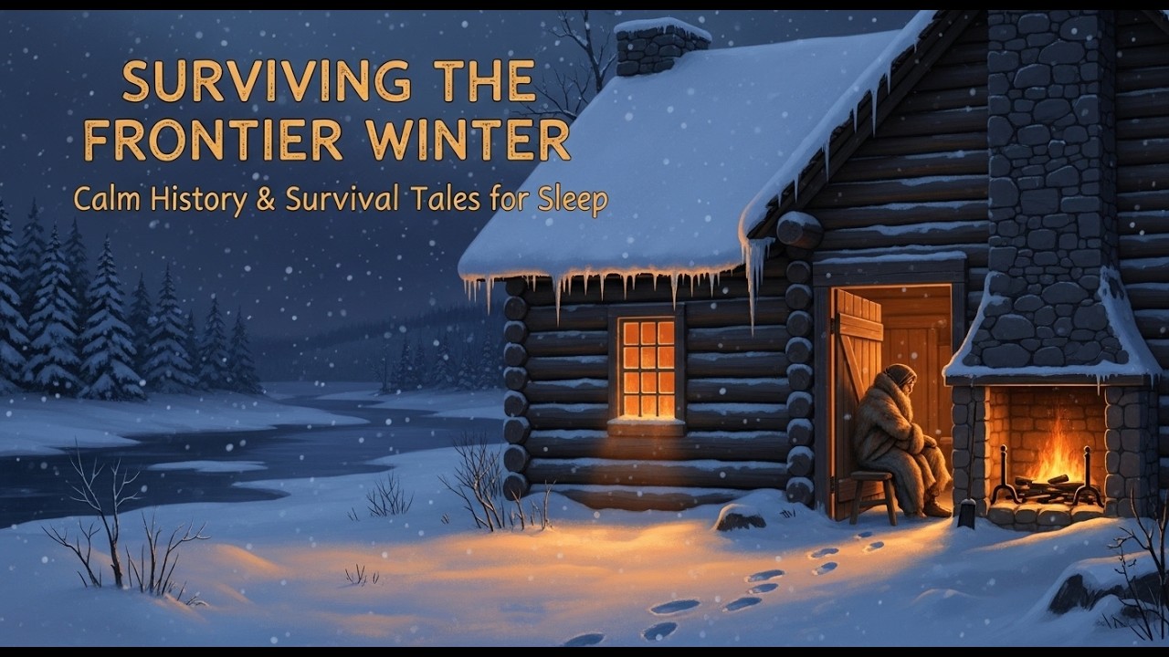 Surviving the American Frontier Winter | Calm Narratives for Sleep