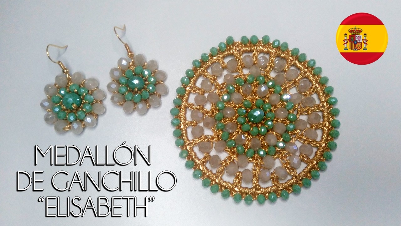 Medallón Elisabeth ¡Tan original y sencillo que no pasará desapercibido!