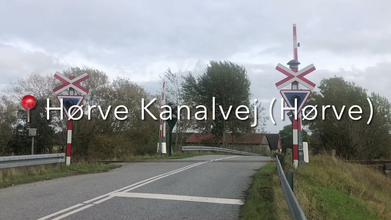 Jernbaneoverskæring mellem Hørve og Fårevejle