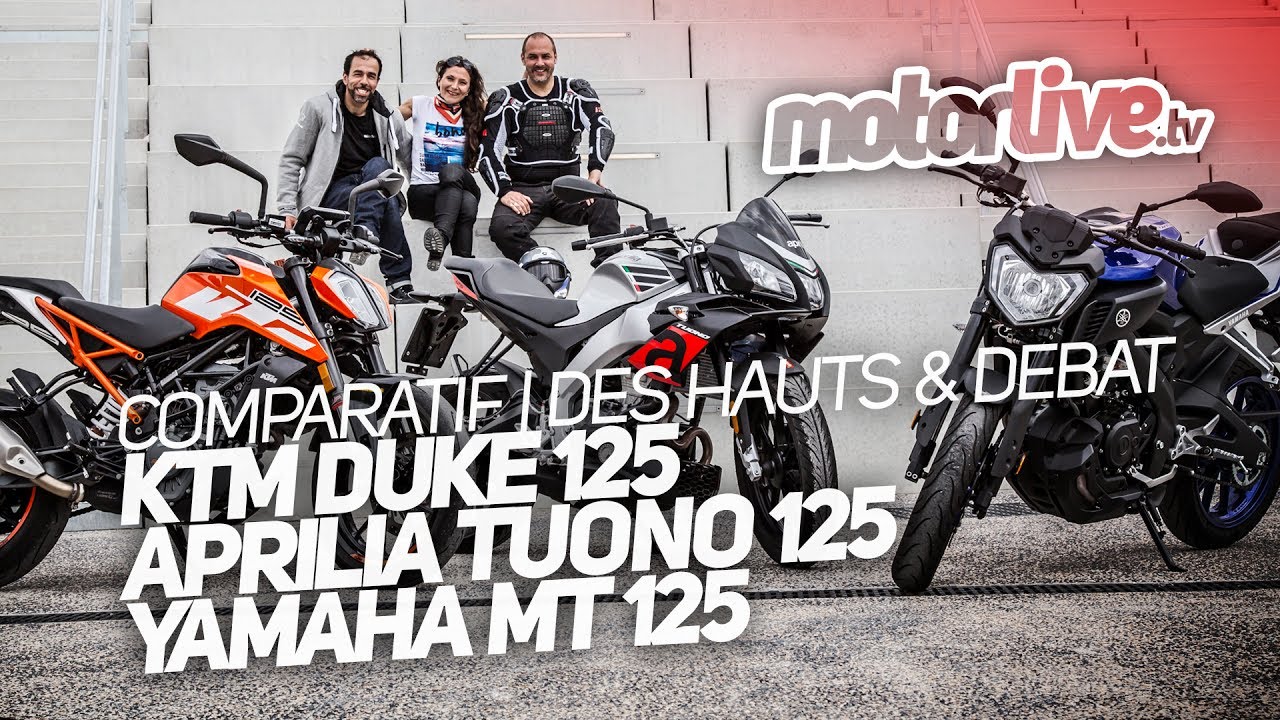 DES HAUTS & DEBAT | TUONO 125 x DUKE 125 x MT 125