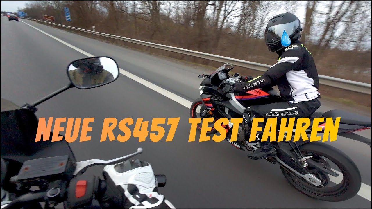 Motovlog + Testfahrt neue rs457 | mit David und Alex🏍️💨