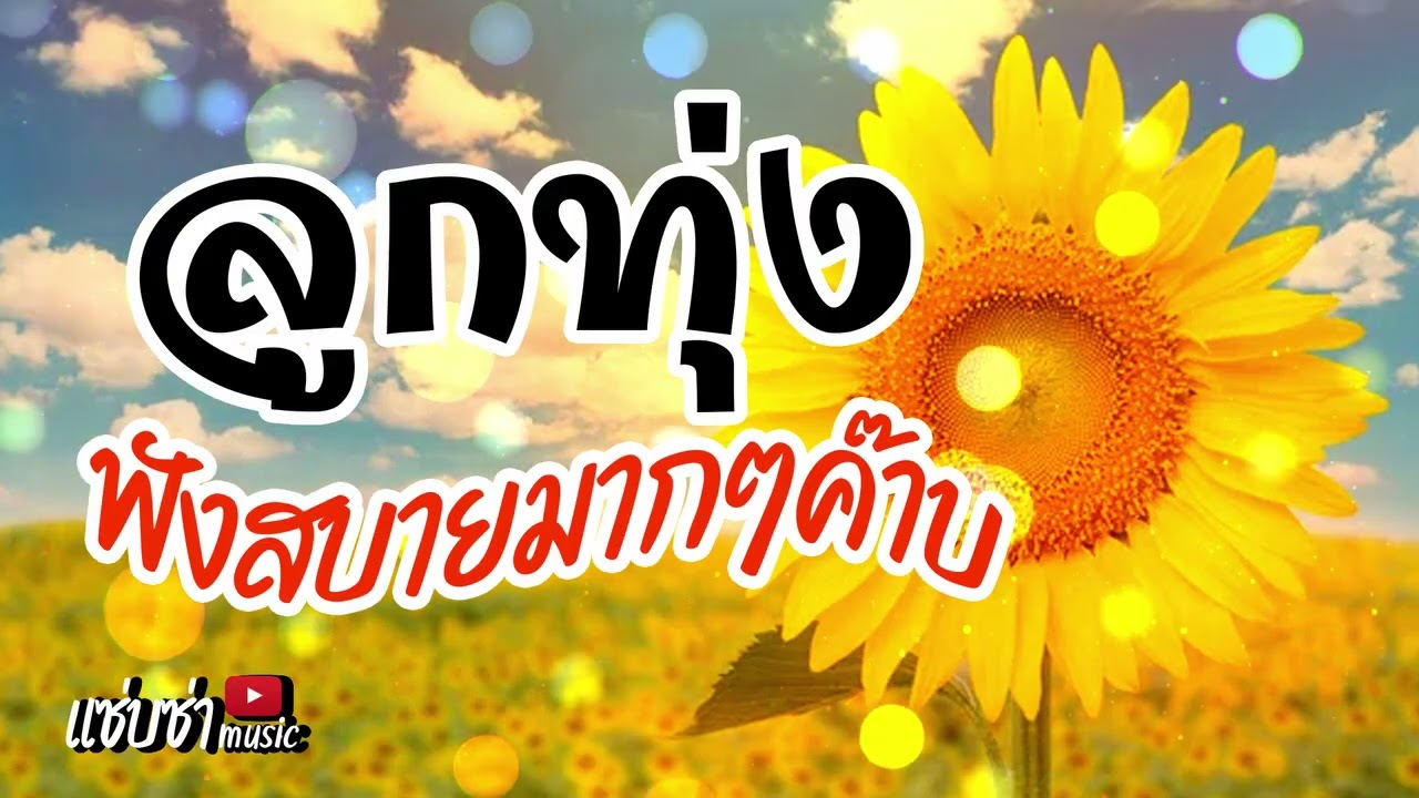 เพลงลูกทุ่งฟังสบายมากๆค๊าบ