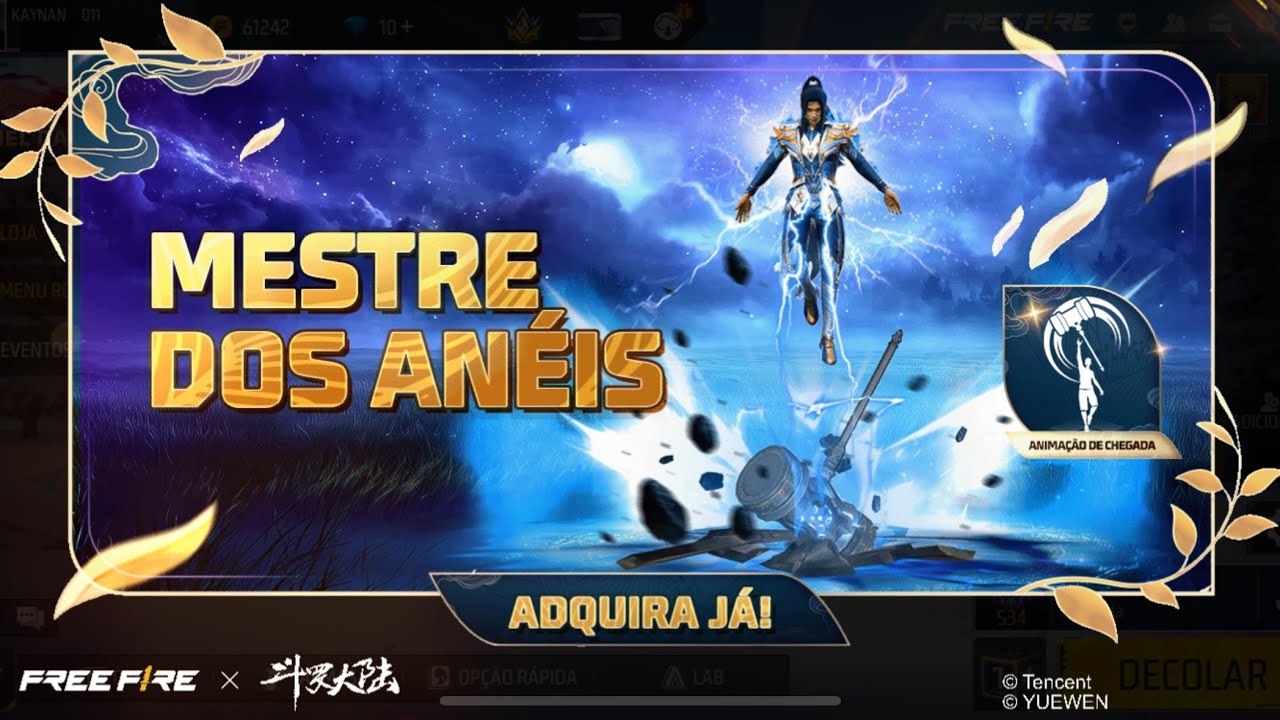 ESCOLHA ROYALE MESTRE DOS AN&Eacute;IS