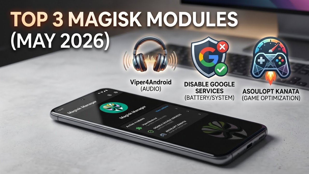 🚀 TOP 3 MAGISK MODULES MAY 2026! 🔥 Supercharge Your Rooted Android! 🤯
