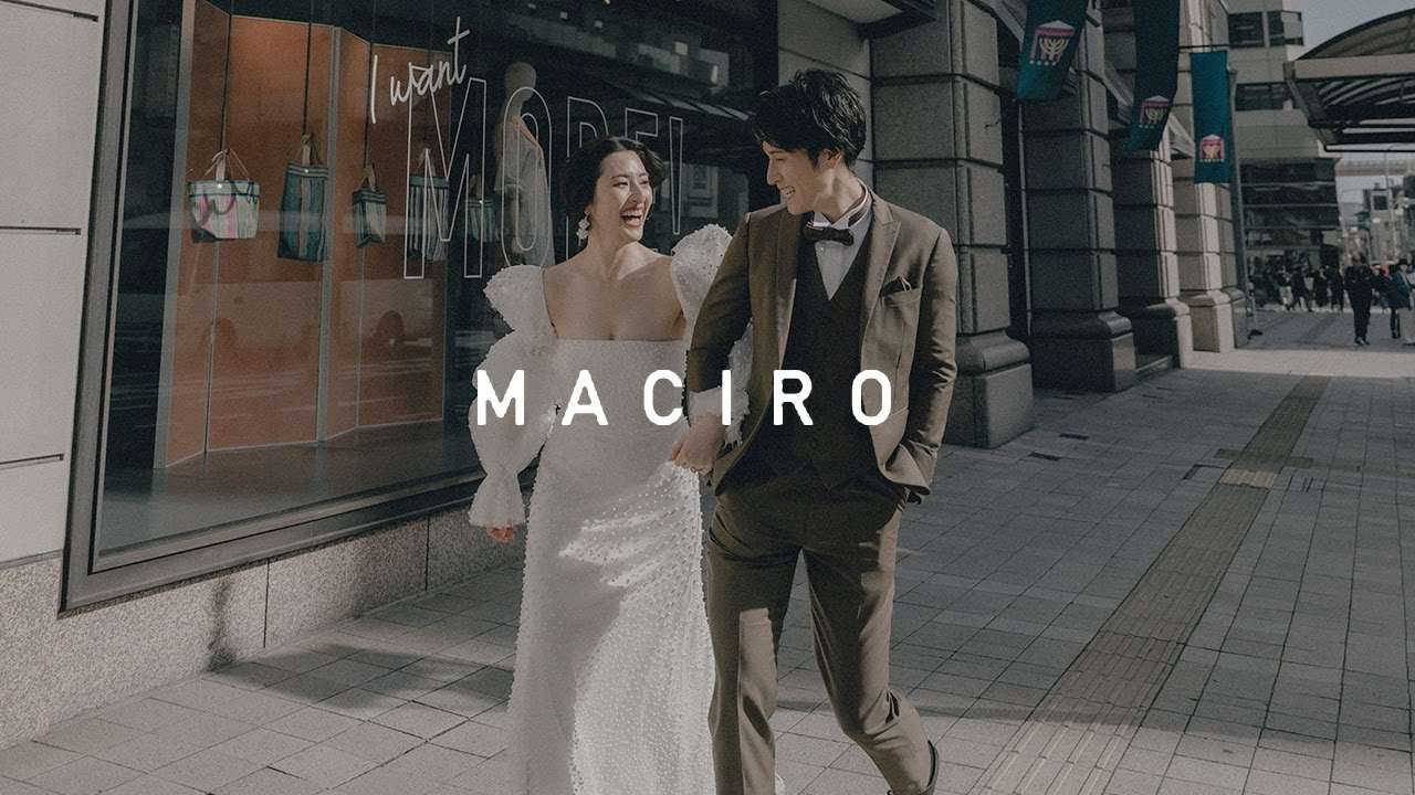 【兵庫県神戸旧居留地】ロケーションオープニングムービーMACIRO ウェディング前撮り写真動画 3月27日春撮影
