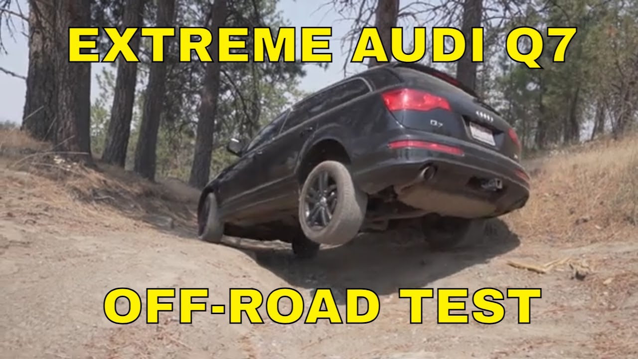 Off- Road Adventure Test Drive Audi Q7 Offroad