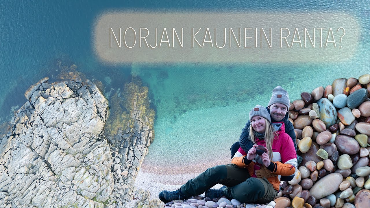 Luovttat rullakiviranta | Syksy Pohjois-Norjassa