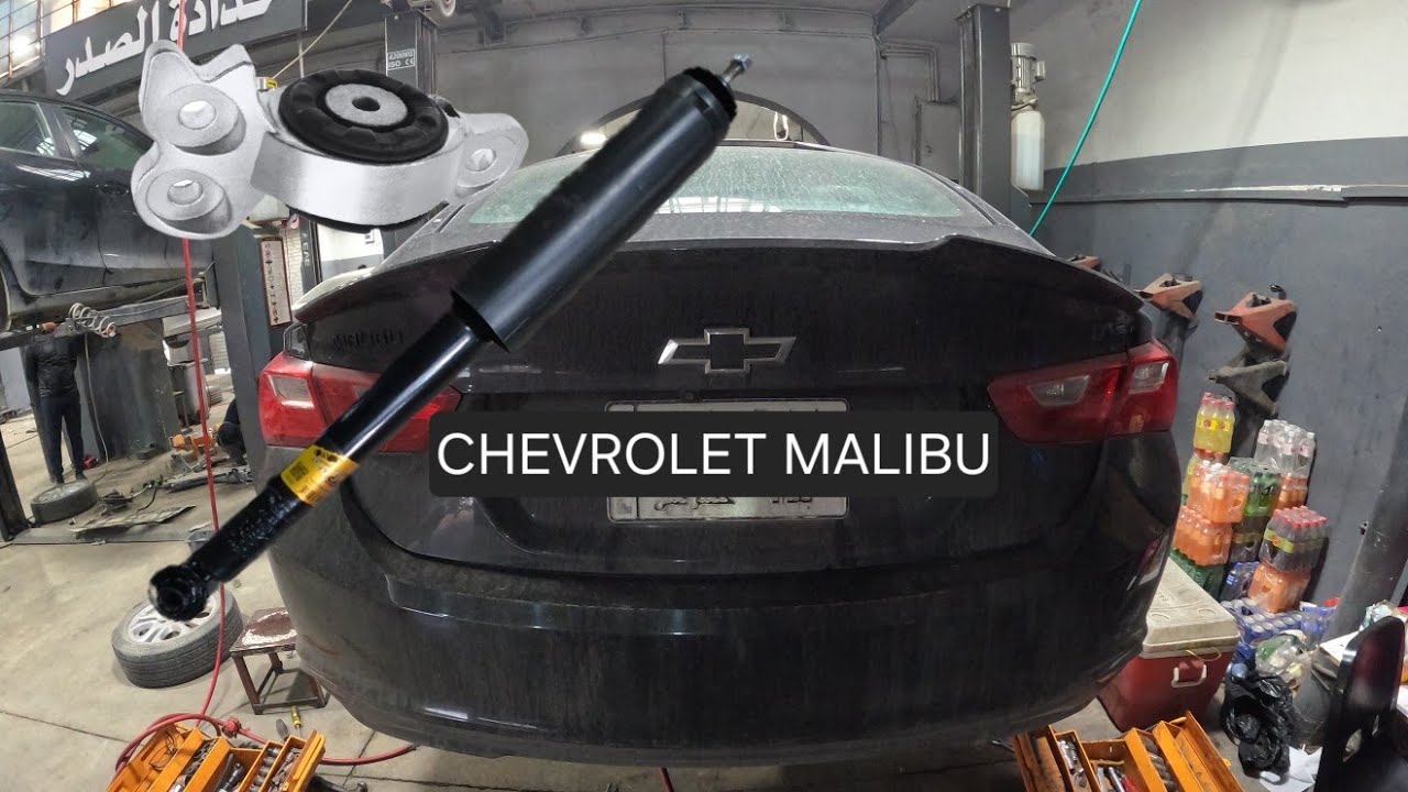 reemplazo de amortiguador trasero - soporte de puntal ... chevrolet malibu 2016-2023