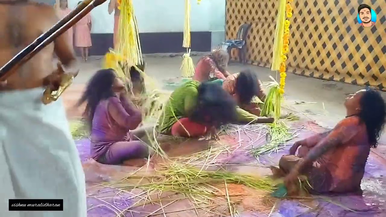 അനന്തന്റെയും, വാസുകിയുടെ കളം തുള്ളൽ |  മണലൂർ,പാലാഴി നാഗക്കാവ്. | 9 May 2024