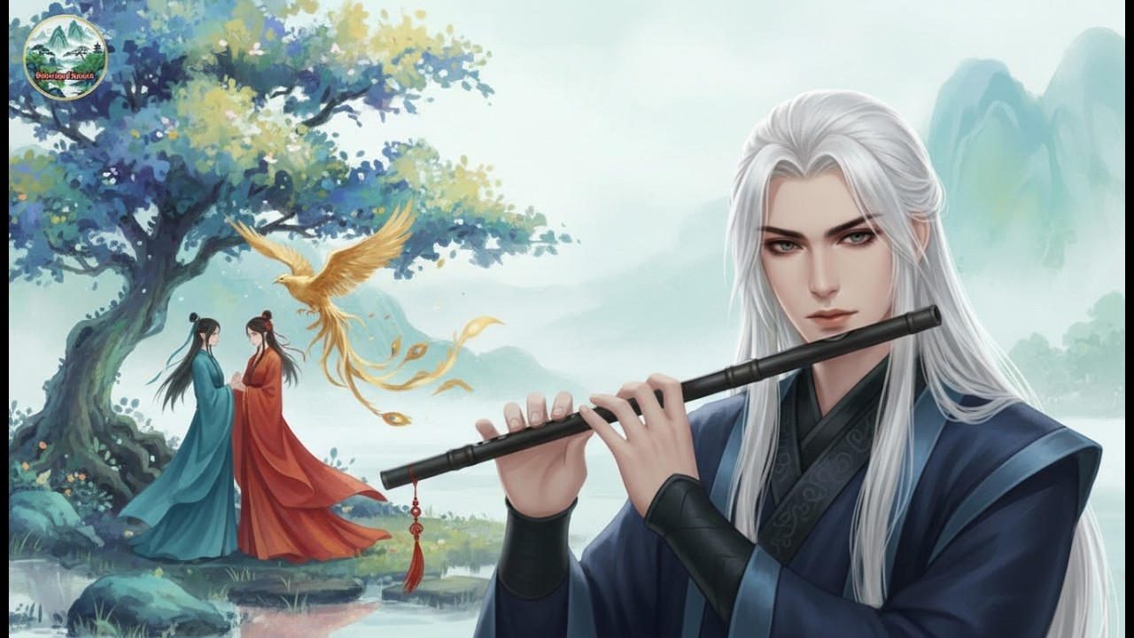 Beautiful Chinese Instrumental Music – Bamboo Flute & Pipa for Stress Relief