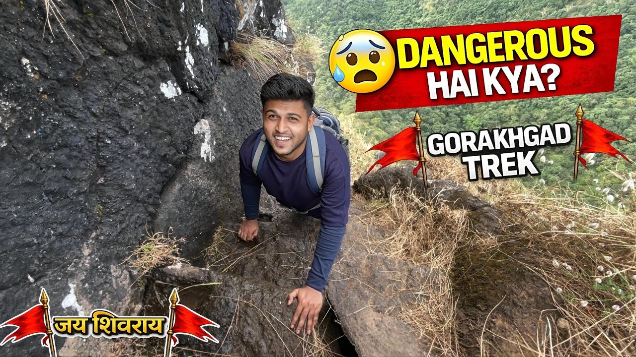Gorakhgad Fort Trek | Dangerous Hai Kya? | Full Trek Experience