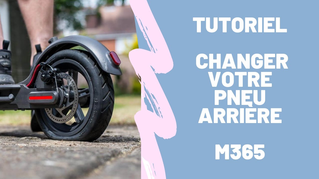 Tutoriel : Remplacer votre roue arrière de Trottinette electrique
