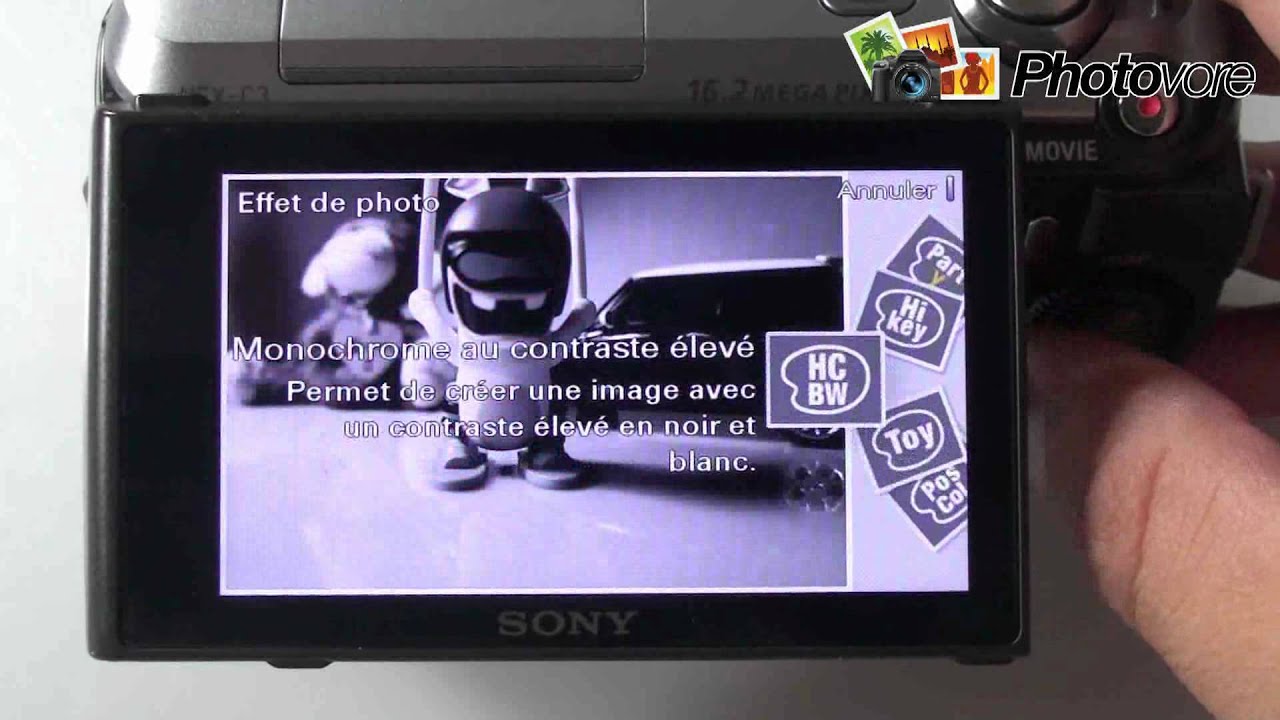 Sony NEX-C3 - Prise en main, d&eacute;mo et test