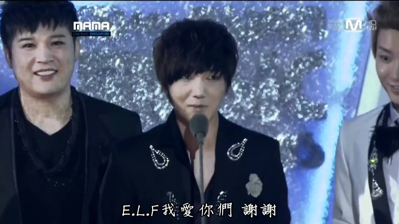 2011 MAMA 頒獎典禮 Super Junior @ 宣傳+紅地毯+三獎受獎+三首LIVE CUT [繁體字幕]