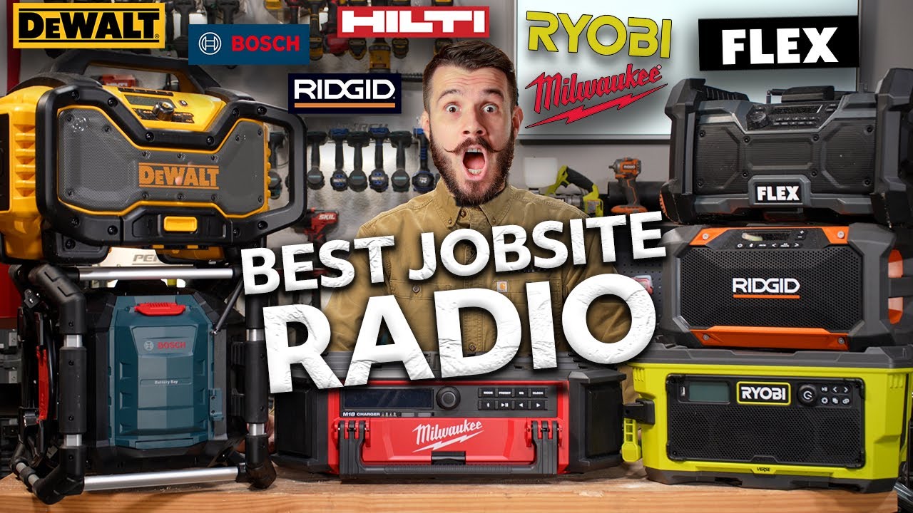 Best Jobsite Radio? Milwaukee, DeWalt, Ryobi, Bosch