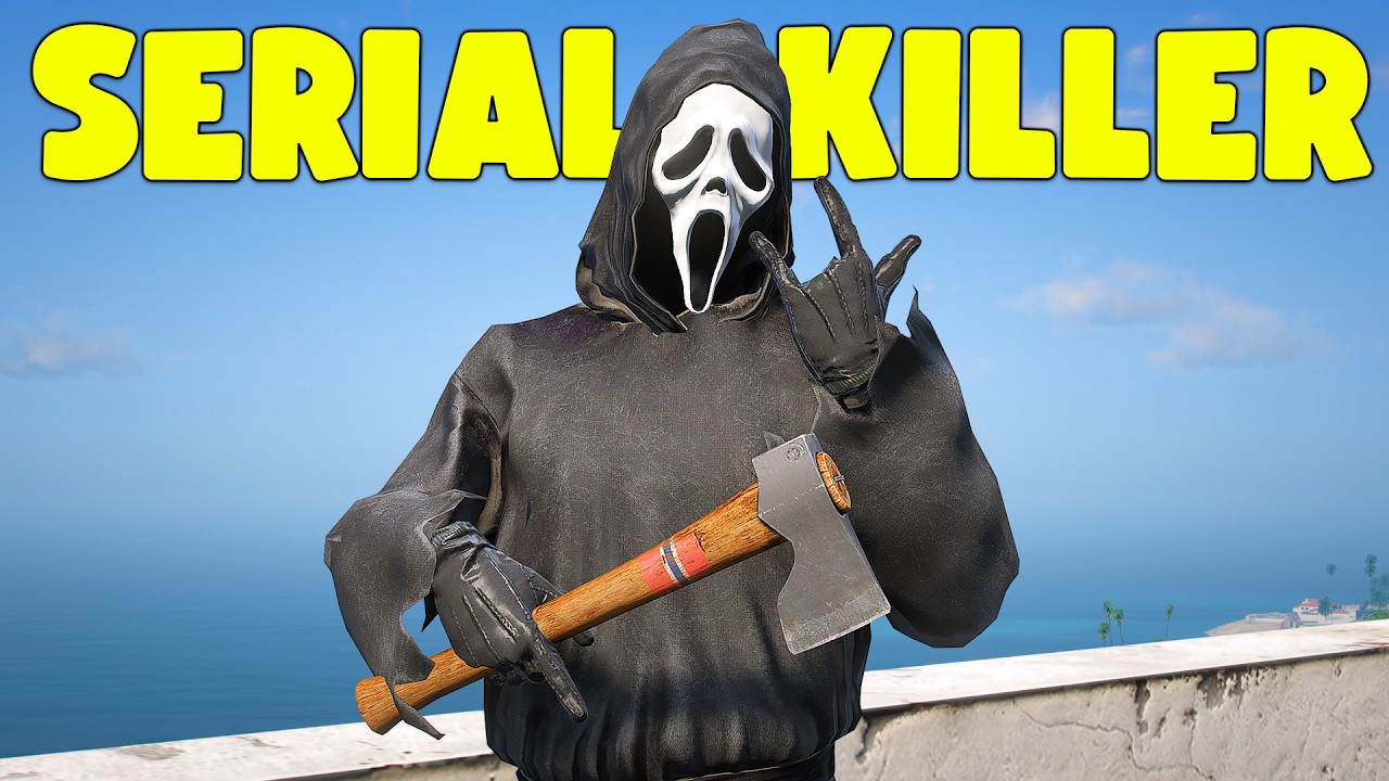 Ghostface Serial Killer in GTA 5 RP..