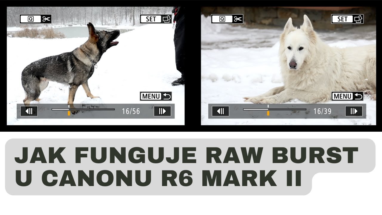 Raw Burst a Canon R6 Mark II - jak šetří čas, energii a nervy fotografů