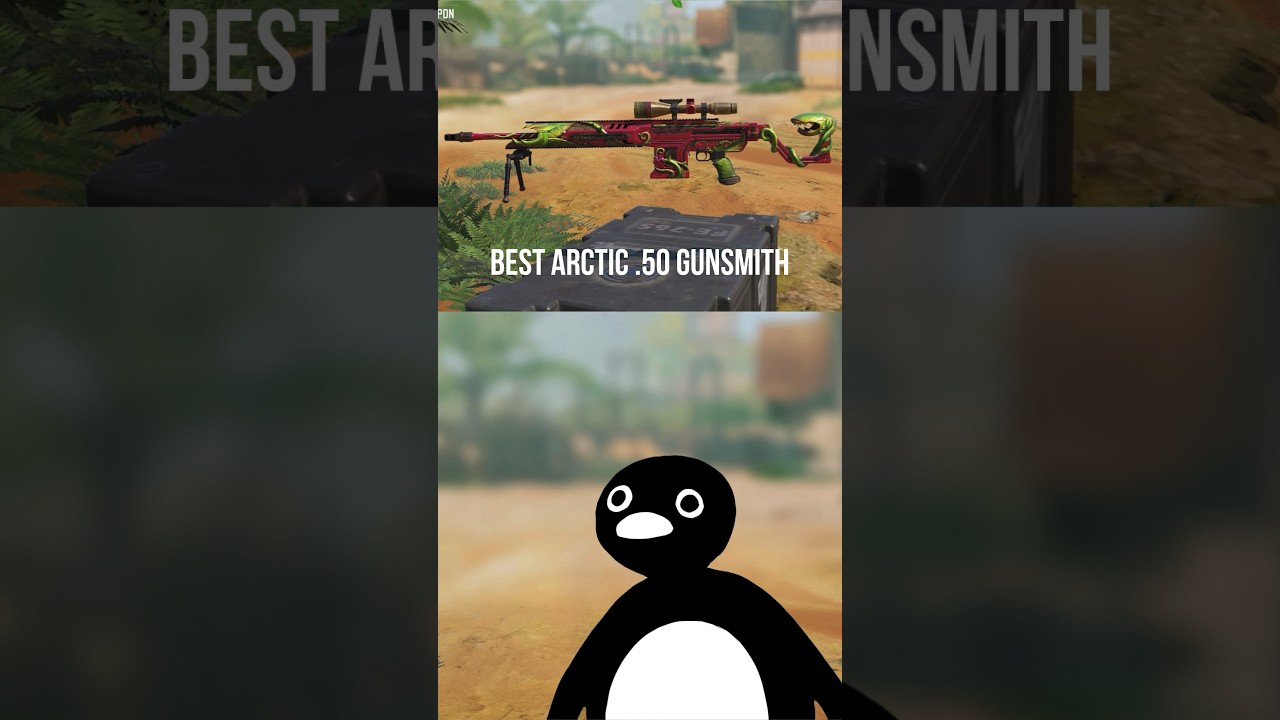 Best ARCTIC 50 Gunsmith in Season 7 CODM: Fast ADS High Damage #shorts #codm #callofdutymobile