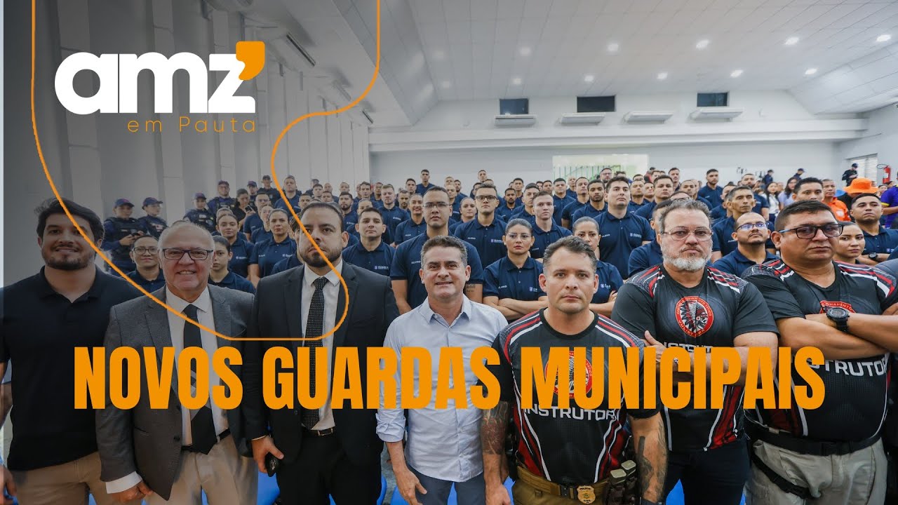 Prefeitura de Manaus inicia curso para novos guardas municipais armados