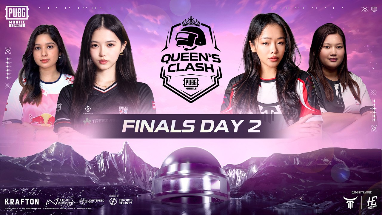 PUBG MOBILE QUEENS CLASH | Finals Day 2