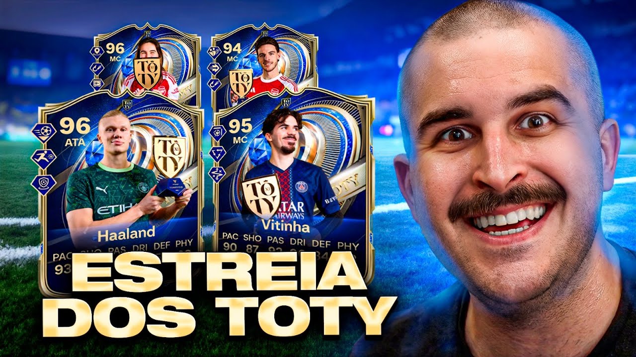 UM NOVO BANQUETA APÓS TOTY! ESTREIA DO HAALAND 96 E VITINHA 95 NO TIME INSANO!