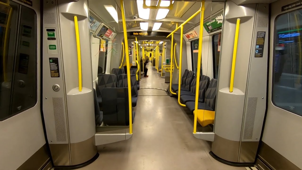 Stockholm Metro Ride - T-Centralen to Odenplan | Sweden | 21/04/24
