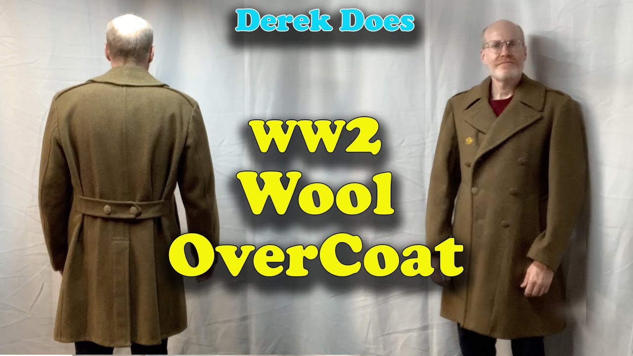 WW2 Wool Overcoat.