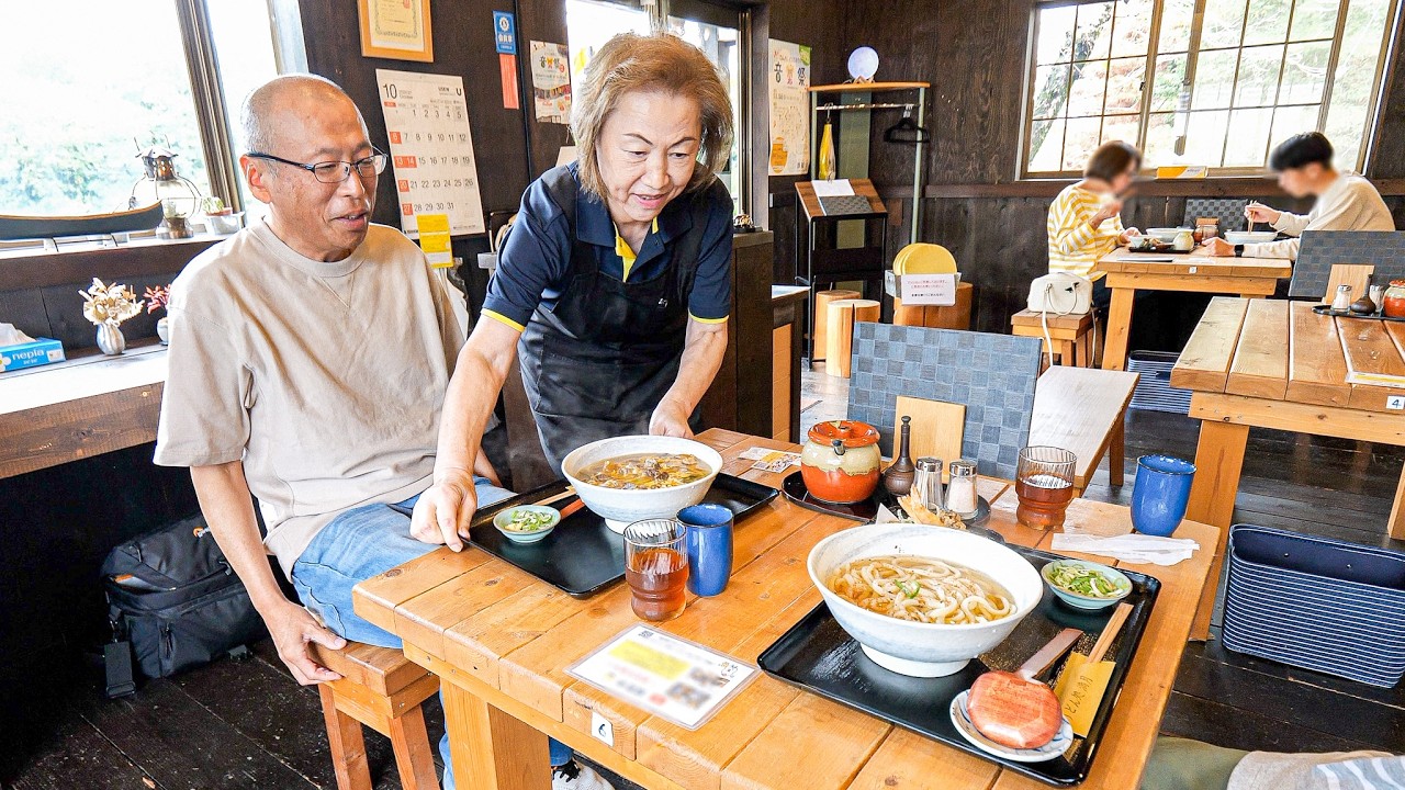 【兵庫県三田市】秘境の地でうどんを打つ脱サラ職人！本場の旨さが味わえる本格手打ちうどん！Japanese Udon restaurant