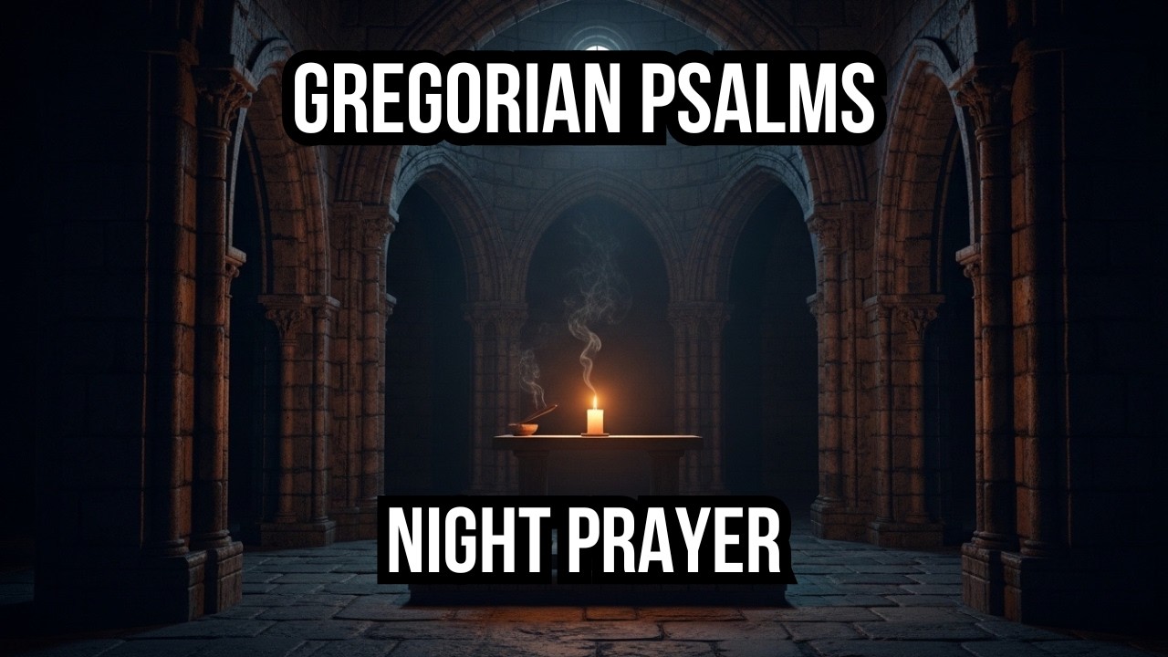 All Night Gregorian Chant | Night Prayer for Protection and Deep Peace