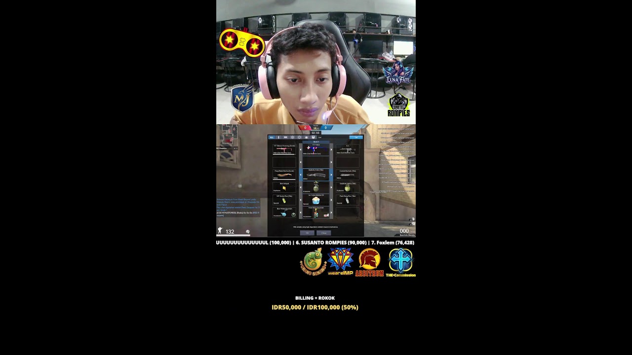 MAEN SIANG KITA YA CEESSS  #pointblank  #game #livestream