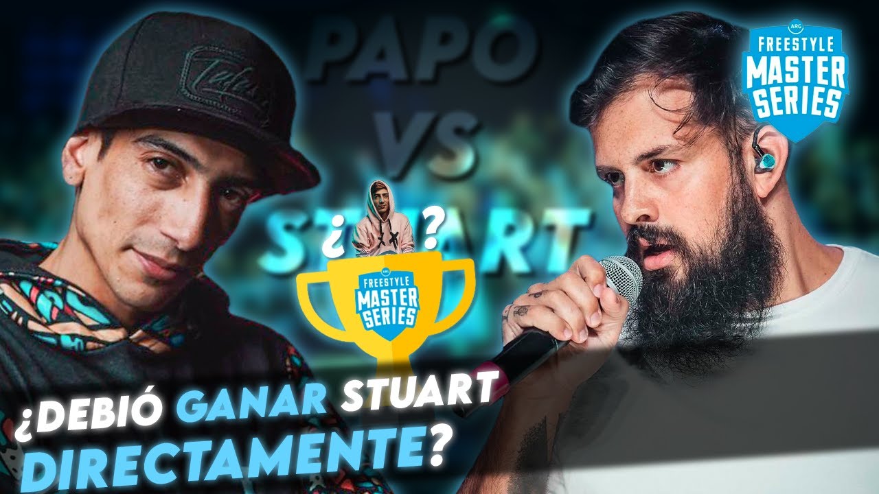 ¿STUART DEBIÓ GANAR DIRECTAMENTE A PAPO? | Votación FMS Argentina J8 | Stuart vs Papo